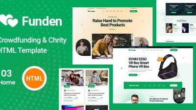 Funden – Crowdfunding & Charity HTML5 Template v1.0