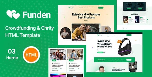 Funden – Crowdfunding & Charity HTML5 Template v1.0