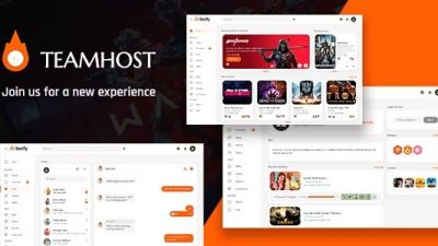 TeamHost Nulled Gaming Community Theme Free Download