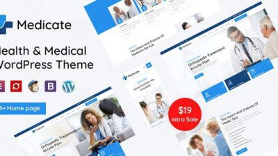 Fixed* Medicate v2.2 Health & Medical WordPress Theme