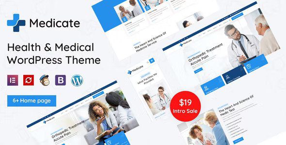 Fixed* Medicate v2.2 Health & Medical WordPress Theme