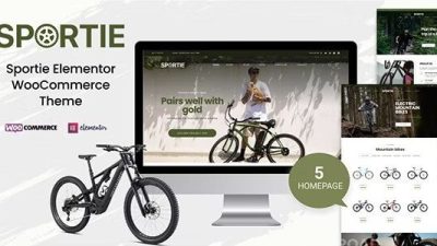 Sportie v1.0.5 – Elementor WooCommerce Theme #