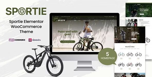 Sportie v1.0.5 – Elementor WooCommerce Theme #
