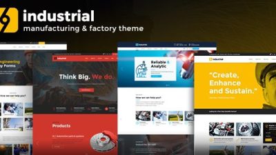 Industrial v1.5.0 Corporate, Industry & Factory