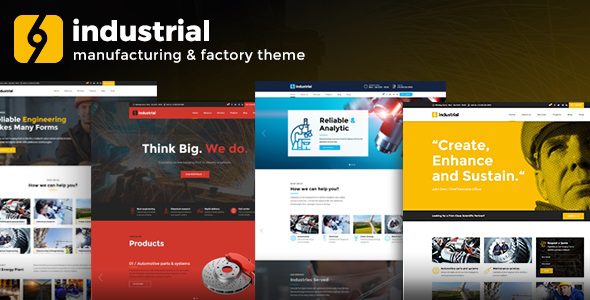 Industrial v1.5.0 Corporate, Industry & Factory