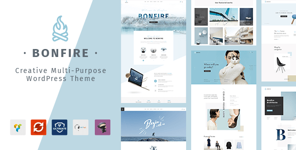 Bonfire v1.6.8 – Creative Multipurpose WordPress Theme