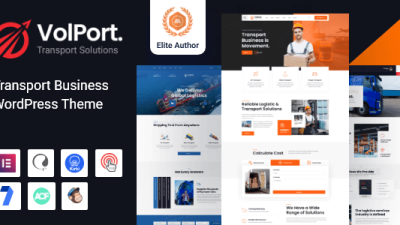 Volport v1.0.9 – Logistics & Transport WordPress Theme