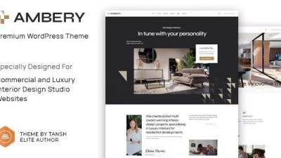 Ambery v.1.0.1 – Interior Design WordPress Theme
