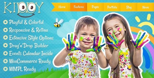 Kiddy v2.0.3 Children WordPress Theme