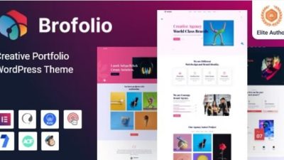 Brofolio v1.0.3 – Creative Portfolio WordPress Theme Download