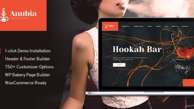 Anubia v1.0.9 Smoking and Hookah Bar WordPress Theme #
