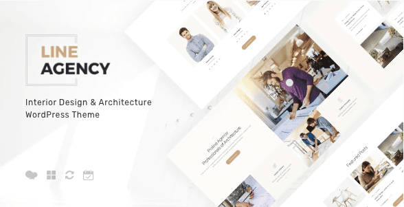 Line Agency v1.2.5 Interior Design & Architecture WordPress Theme #