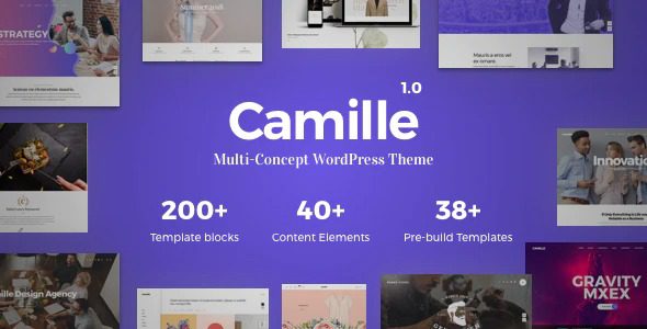 Camille-Multi-Concept-WordPress-Theme-Nulled-Download