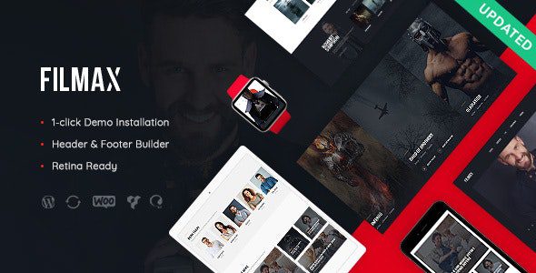 Filmax v1.1.5 Cinema & Movie News Magazine WordPress Theme
