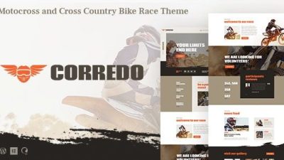Corredo v1.1.9 – Bike Race & Sports Events WordPress Theme