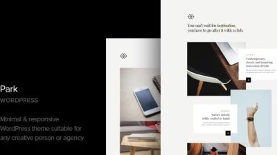 Park v.1.6 – Creative Portfolio WordPress Theme