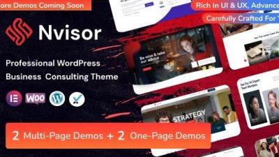 Nvisor v1.2 – Business Consulting WordPress