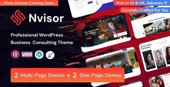 Nvisor v1.2 – Business Consulting WordPress