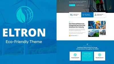 Eltron Nulled Solar Energy Elementor WordPress Theme Download