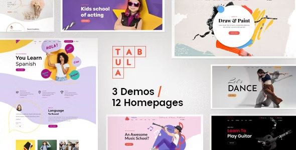 Tabula Nulled Art, Music & Language School Free Download
