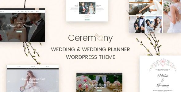 Ceremony-Wedding-Planner-WordPress-Theme-Nulled-Download