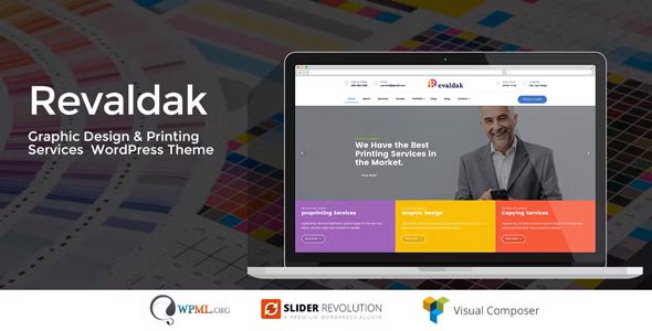 Revaldak v3.0 – Printing Services WordPress Theme #