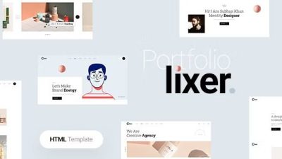 Lixer Nuled Creative Portfolio WordPress Theme Free Download