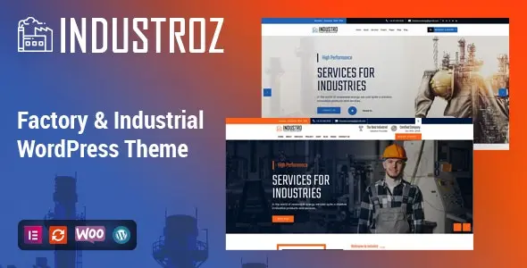 Industroz v4.5 – Factory & Industrial WordPress Theme