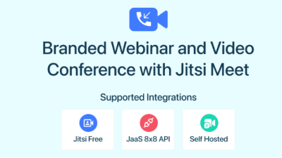 Webinar and Video Conference with Jitsi Meet Ultimate Nulled Free Download