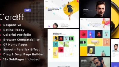 Cardiff v2.0 Multipurpose Portfolio Theme