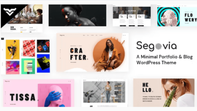 Segovia v1.6.0 – A Minimal Portfolio And Blog Theme