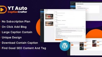 YT Auto Caption Crafter Nulled Free Download