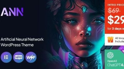 ANN Nulled Artificial Neural Network WordPress Theme Free Download