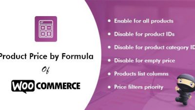 Product Price by Formula for WooCommerce v.2.4.0