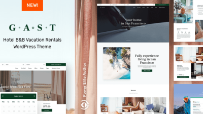 Gast v11.2 – Hotel Booking WordPress Theme [Activated]