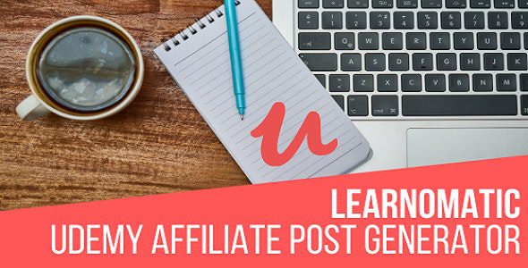 Learnomatic v2.0.0.2 [Activated] Udemy Affiliate Plugin for WordPress