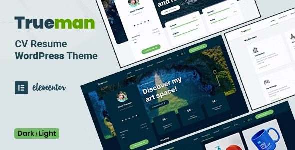 [Fixed**] Trueman v1.1.9 – CV Resume WordPress Theme