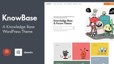 KnowBase v.1.4 – A Helpdesk & bbPress WordPress Theme