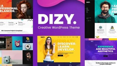 Dizy v1.2.0 – Creative Portfolio Theme