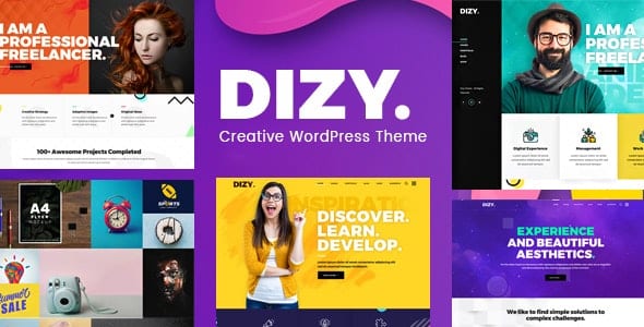 Dizy v1.2.0 – Creative Portfolio Theme
