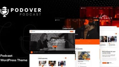 Podover Nulled Podcast Wordpress Theme Free Download