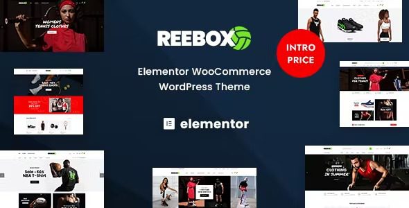 Reebox v1.0.8 Elementor WooCommerce WordPress Theme
