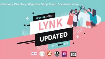 lynk-social-networking-and-community-wordpress-theme-Nulled-Download
