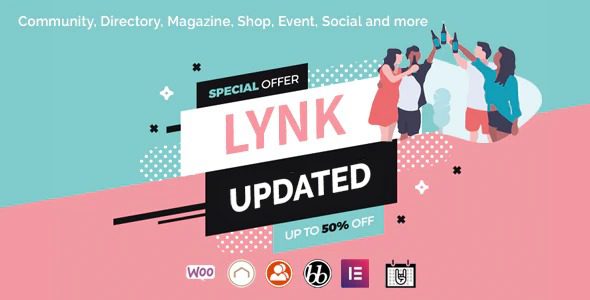 lynk-social-networking-and-community-wordpress-theme-Nulled-Download