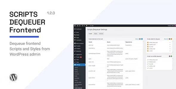 Scripts Dequeuer Nulled Wordpress Plugin Free Download