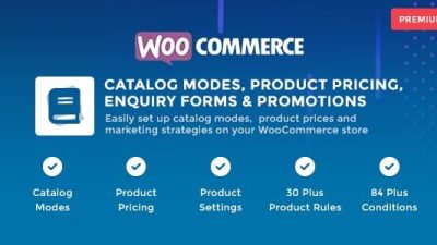 WooCommerce Catalog Mode Nulled Pricing, Enquiry Forms & Promotions Free Download