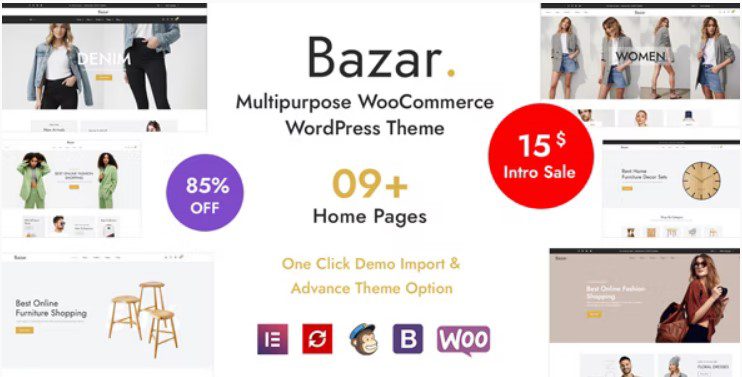 Bazar v1.2 – Multipurpose WooCommerce WordPress Theme