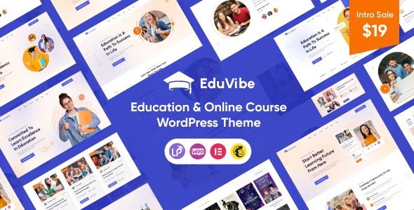 EduVibe v1.0.2 – Education & Online Course WordPress Theme