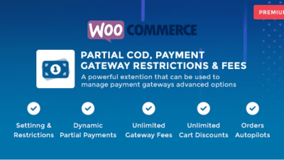 WooCommerce Partial COD v1.2