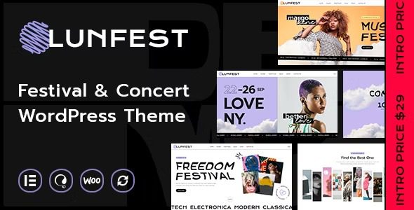Lunfest v.1.0.3 Festival & Concert WordPress Theme